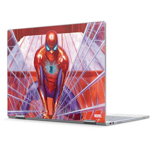 Marvel Spiderman Web Slinger Pixelbook Skin